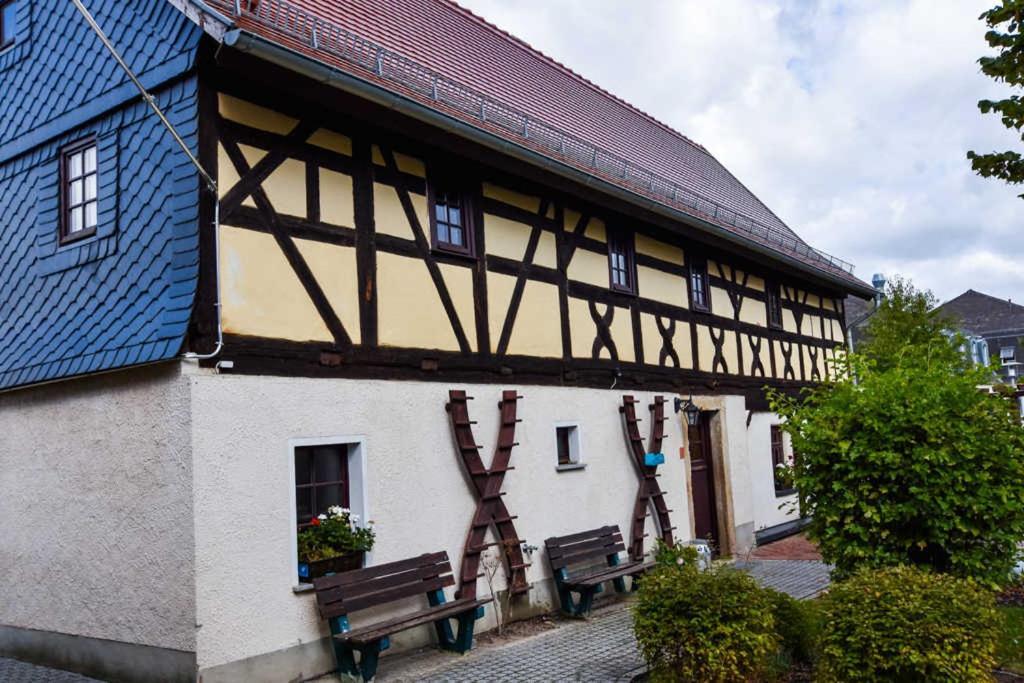 Lavendelhof Die Idyllische Landpension Crimmitschau ภายนอก รูปภาพ